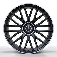 Литые диски ZW Mercedes (MR2110281) R20 W9.5 PCD5x112 ET41 DIA66.6 (satin black lip polished)