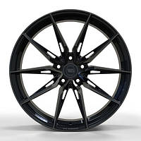 Литые диски WS Forged WS1418 R19 W9 PCD5x112 ET28 DIA66.6 (gloss black dark machined face)
