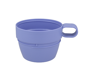 Чашка для термоса ZEOX Besar 1.8 л середня 350 мл Бузковий (KG-9091)