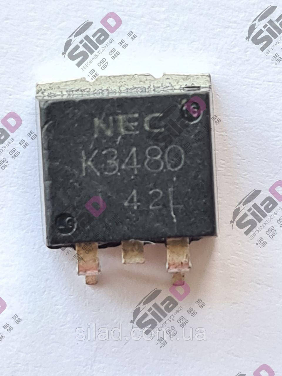 Транзистор 2SK3480 marking K3480 Renesas корпус TO263, фото 1