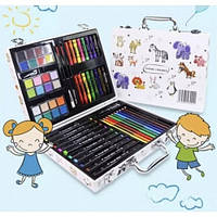 Детский набор для рисования MK 4760-2 водных карандашей и маркеров 66 предметов EL0227