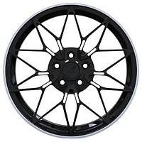 Литые диски WS Forged WS-14M R18 W8 PCD5x112 ET50 DIA66.6 (gloss black lip polished)