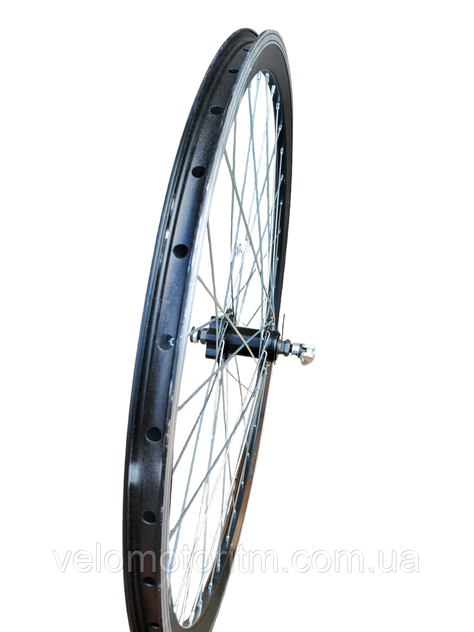 Колесо велосипедное переднее 27,5 диск - фото 2 - id-p1868203375