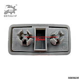 Polo Кріплення фіксатор козирька Volkswagen 4F0857561 4G0857562 6RD857561 6R0857561 сіре, фото 7