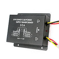 Перетворювач з 24 на 12 вольт [DC DC 24V-12V 360W/30A]