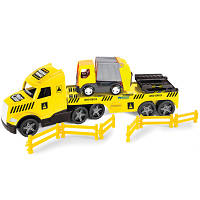 Спецтехника Wader Magic Truck Technic с мусоровозом (36440)