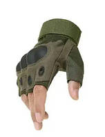 Тактичні рукавички з відкритими пальцями (XL)