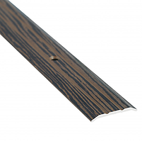 Поріг для підлоги алюмінієвий 25 мм ширина Венге