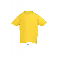 Футболка дитяча з круглим коміром кольорові