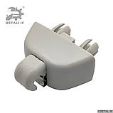 A6 C7 Кріплення фіксатор козирька Audi 4F0857561 6RD857561 6R0857561 світло сіре, фото 3