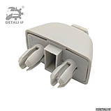 A6 C7 Кріплення фіксатор козирька Audi 4F0857561 6RD857561 6R0857561 світло сіре, фото 4