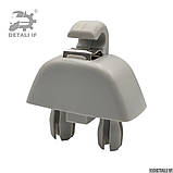 A6 C7 Кріплення фіксатор козирька Audi 4F0857561 6RD857561 6R0857561 світло сіре, фото 5