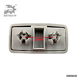 Ateca Кріплення фіксатор козирька Seat 4F0857561 6RD857561 6R0857561 світло сіре, фото 7