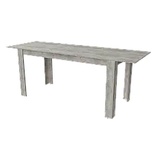 Обідній розкладний стіл Neman ГРОН 1560, колір бетон, фото 2