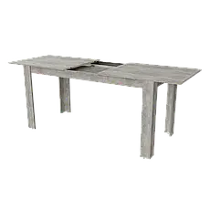 Обідній розкладний стіл Neman ГРОН 1560, колір бетон, фото 3