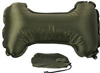 Термоподушка надувная Олива Mil-Tec 14416601