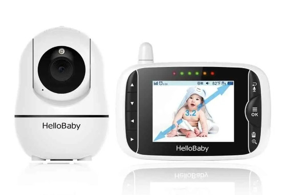 Відеоняняня радіоняня няняня Hellobaby hb66 3.2" ДЮЙМА ЕКРАН