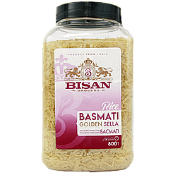 Рис басматі золотий Бісан Bisan golden 800g 6шт/уп (Код: 00-00014551)