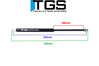Газ-лифт, газлифт, газовая пружина, газовый упор, газовый амортизатор 520 \504 мм 100н-1200н