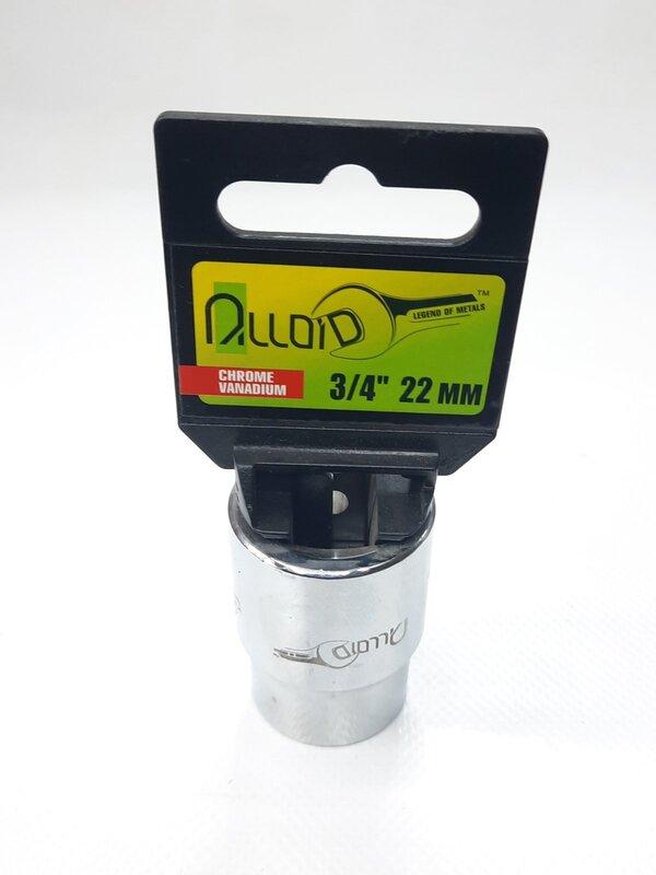 Головка торцева 3/4" 22 мм Alloid