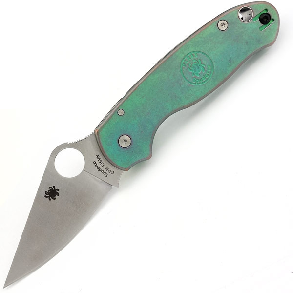 Ніж Spyderco Para 3 C223 Custom Logo Titanium