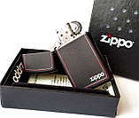 Запальничка Zippo 1618ZB Slim Black Matte, фото 5