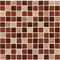 Мозаика Котто GM 4054 C3 Brown D-Brown M-Structure 300x300x4 за 1 ШТ