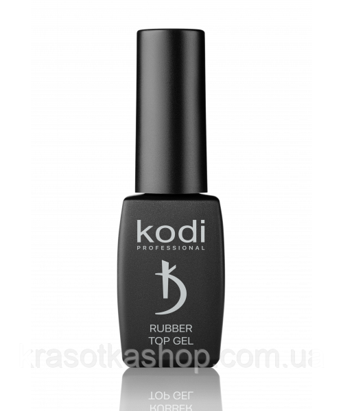 Каучукове верхнє покриття топ/финиш для гель-лаку Rubber Top Kodi, 12 мл