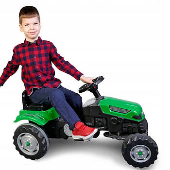 Дитячий електромобіль Трактор (акумулятор 6V, регулювання сидіння) Pilsan Active 05-116 Зелений