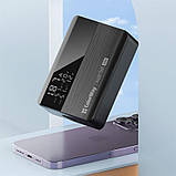 Мережевий зарядний пристрій ColorWay Power Delivery GaN (2USB-A + 2USB TYPE-C) (100W) Black (CW-CHS041PD-BK), фото 9