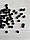Бусини "Ромбік кришталевий" 10 мм, чорні 500 грамів, фото 7