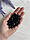 Бусини "Ромбік кришталевий" 10 мм, чорні 500 грамів, фото 5