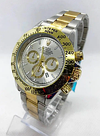 Мужские наручные часы комбинированные с белым циферблатом ( код: IBW186YSO )