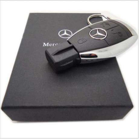 USB-флешка у формі ключа Mercedes Benz 16 Gb у подарунковій коробці, фото 1