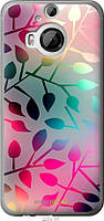 Силиконовый чехол Endorphone HTC One M9 Plus Листья Multicolor (2235u-134-26985)