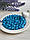 Намистини круглі "Цукерочки" 8 мм , яскраво голубі    500 грам, фото 9