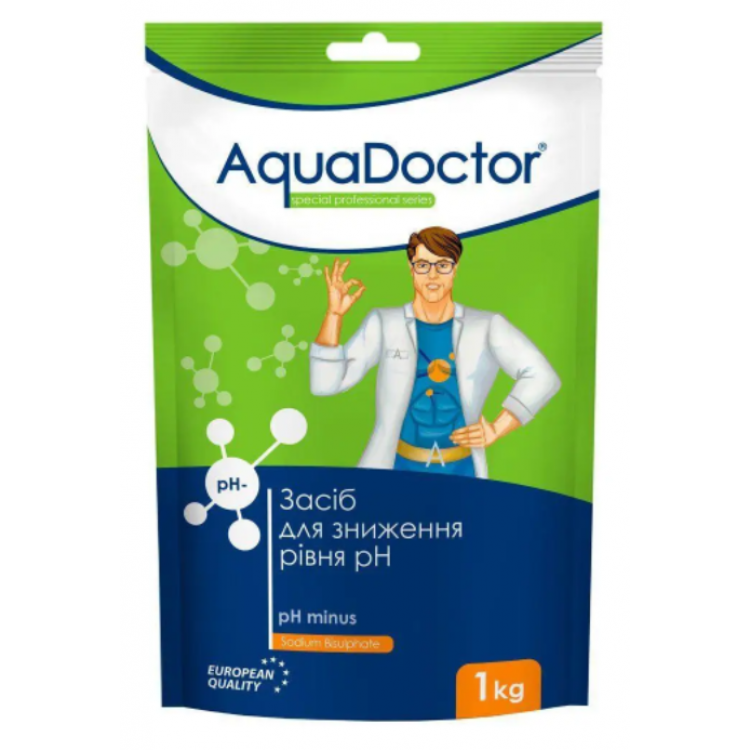 AquaDoctor PHM-1, pH Minus. Гранули, 1 кг