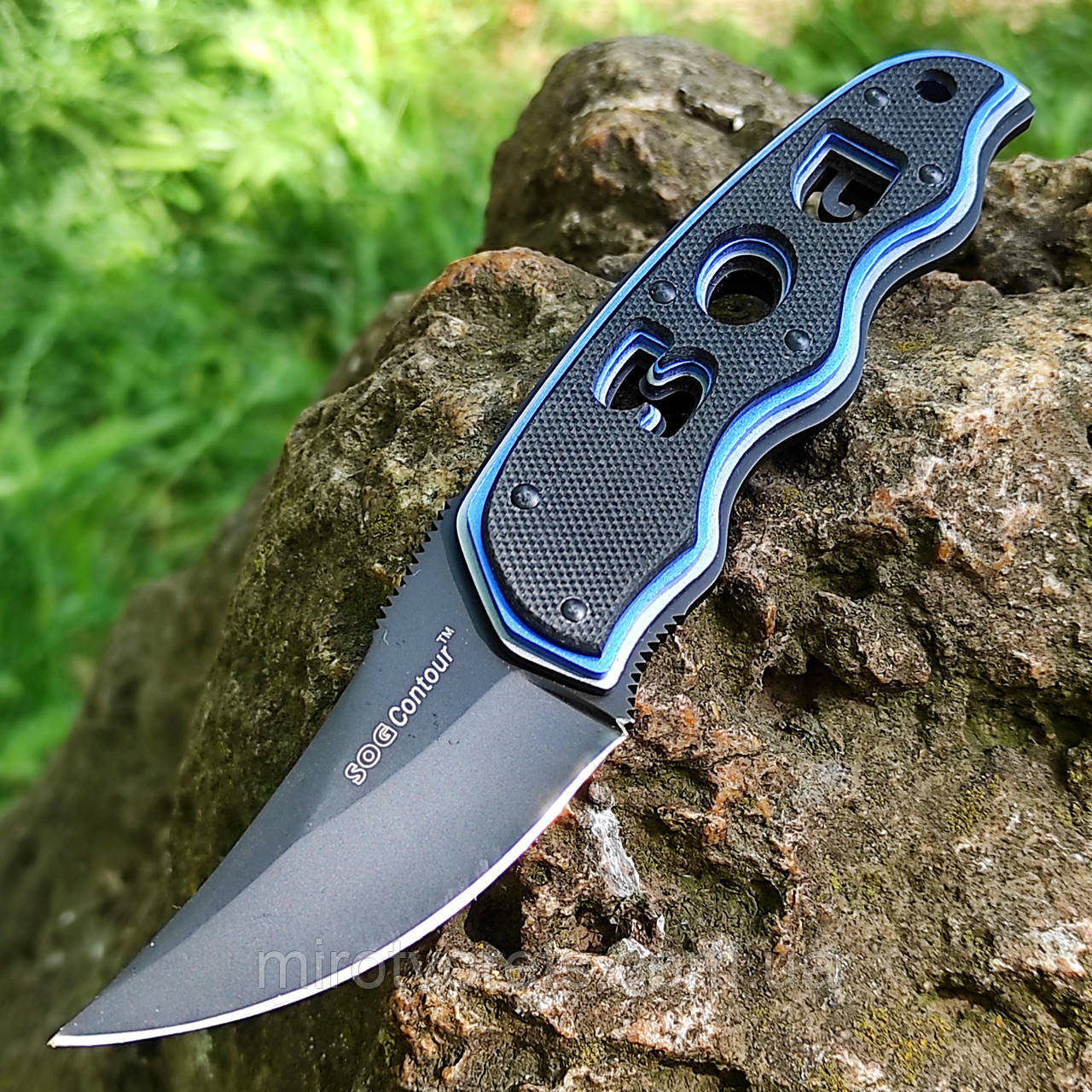 Розпродаж. Ніж шкурос'ємний скінер Sog Contour Sog Contour, фото 1