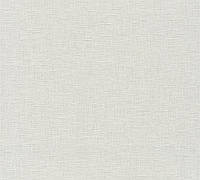 Виниловые обои на флизелиновой основе A.S.Creation Linen Style 36634-1 Серый-Белый