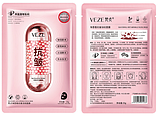 Маска тканинна для обличчя Veze sea anti-wrinkl антивікова, проти зморщок і в'ялості 25 g, фото 4