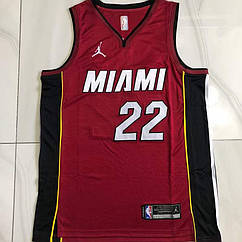 Червона майка баскетбольна Батлер Маямі Nike Butler No22 Miami Heat