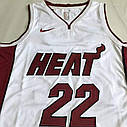 Біла майка баскетбольна Батлер Маямі Nike Butler No22 Miami Heat, фото 6