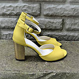 Замшеві босоніжки на високих підборах, фото 3