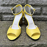 Замшеві босоніжки на високих підборах, фото 2