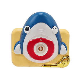 Генератор мильних бульбашок "Акула" Bambi 579-9 зі світлом та звуком Жовтий, Toyman