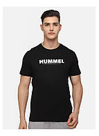 Футболка с логотипом для мужчины Hummel 212569 S Черный