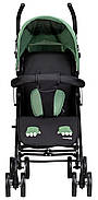 Дитяча прогулянкова коляска тростина FreeON Simple Black Green навантаження до 15 кг, фото 2