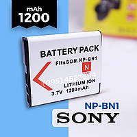 Аккумулятор для Sony NP-BN1 1200mA батарея