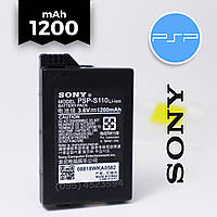 Акумулятор для Sony PSP-S110 1200mA батарея Sony PSP-2000 2001 2002 2004 2005 2006 2007 2008 / PSP-3000 3001 3002 3003 3005 3008