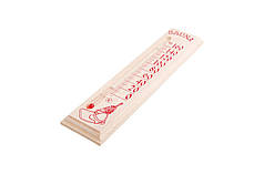 Термометр для бані/сауни ГОСПОДАР 400х55 мм блістер 92-0931